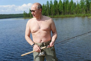 Vladimir Putin Warned of High Pollution Levels in Russia's Lake Baikal When He went Fishing
